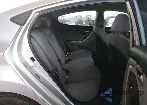 2013 Hyundai Elantra Gls z USA, uszkodzony, nr VIN 5NPDH4AE5DH342239